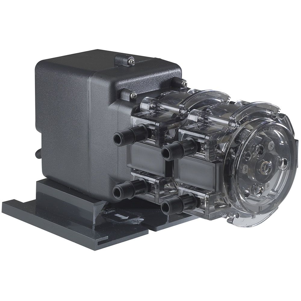 Stenner Double Fixed Head Output Pump 6.0 GPD #1 Tube 120V 25psi