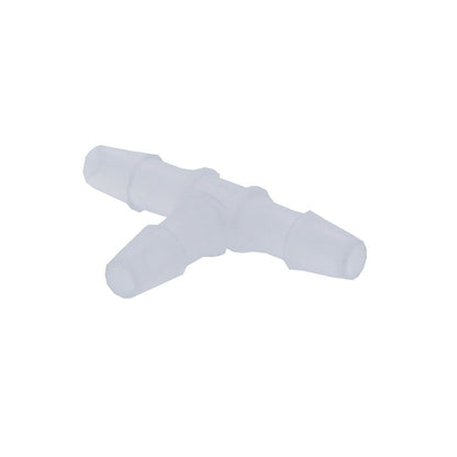FitQuik Polypropylene Union Tee Barb Fitting - 1/8 ID x 1/8 ID x 1/8 ID