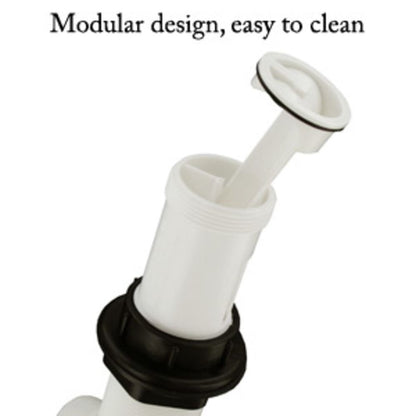 Twin Inlet High Flow Dual Air Gap with Brass Cover Cap