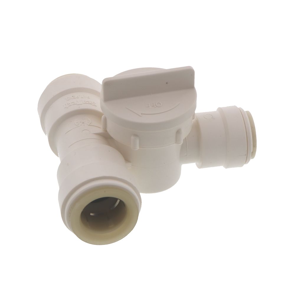 Watts AquaLock/SeaTech - Tee Valve Type 50 - 1/2 CTS x 1/2 CTS x 3/8 CTS Branch