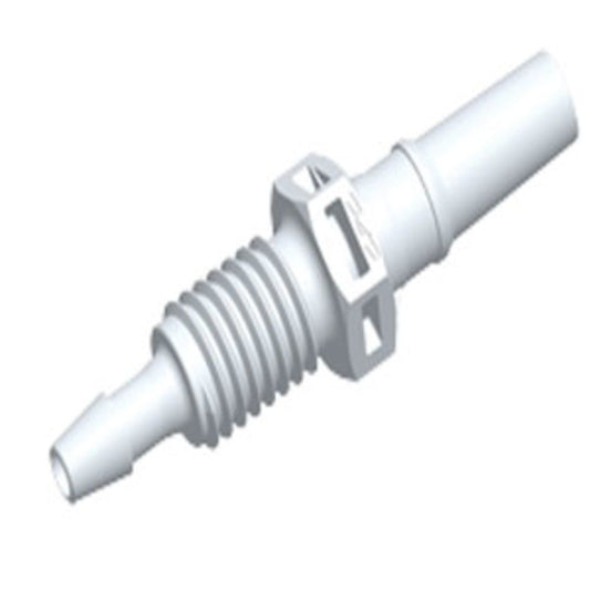 PMLM3170 Luer Fitting Natural PVDF Panel Mount Male Luer x 3/32 HB