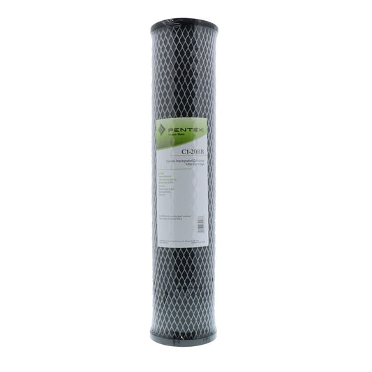 Pentek 155382-43 NCP-20BB Carbon Impregnated Non-Cellulose Pleated 10 mic Filter