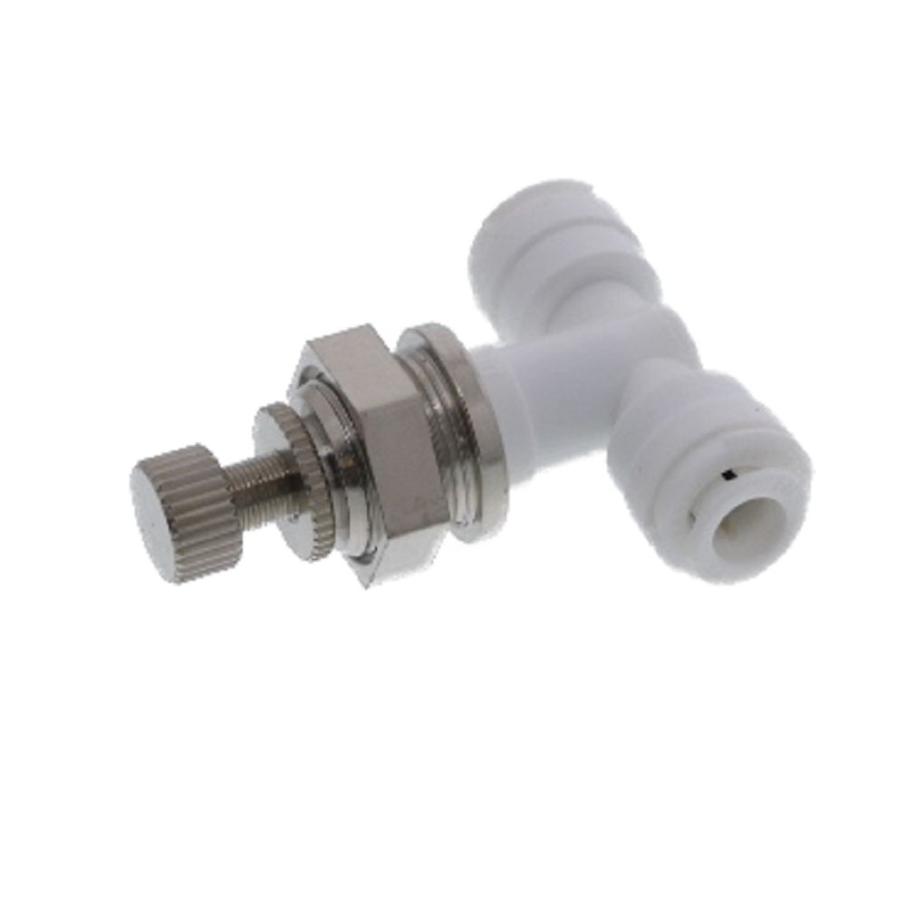 Bulkhead Control Valve Union Connector- 1/4"