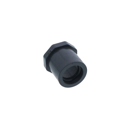 Schedule 80 PVC Reducer Bushing - 1" Spigot x 3/4" SLIP