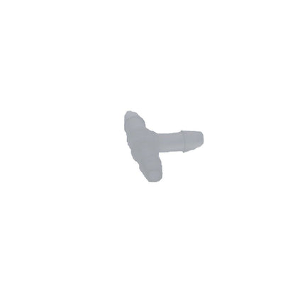 FitQuik Polypropylene Union Tee Barb Fitting - 3/16 ID x 3/16 ID x 3/16 ID