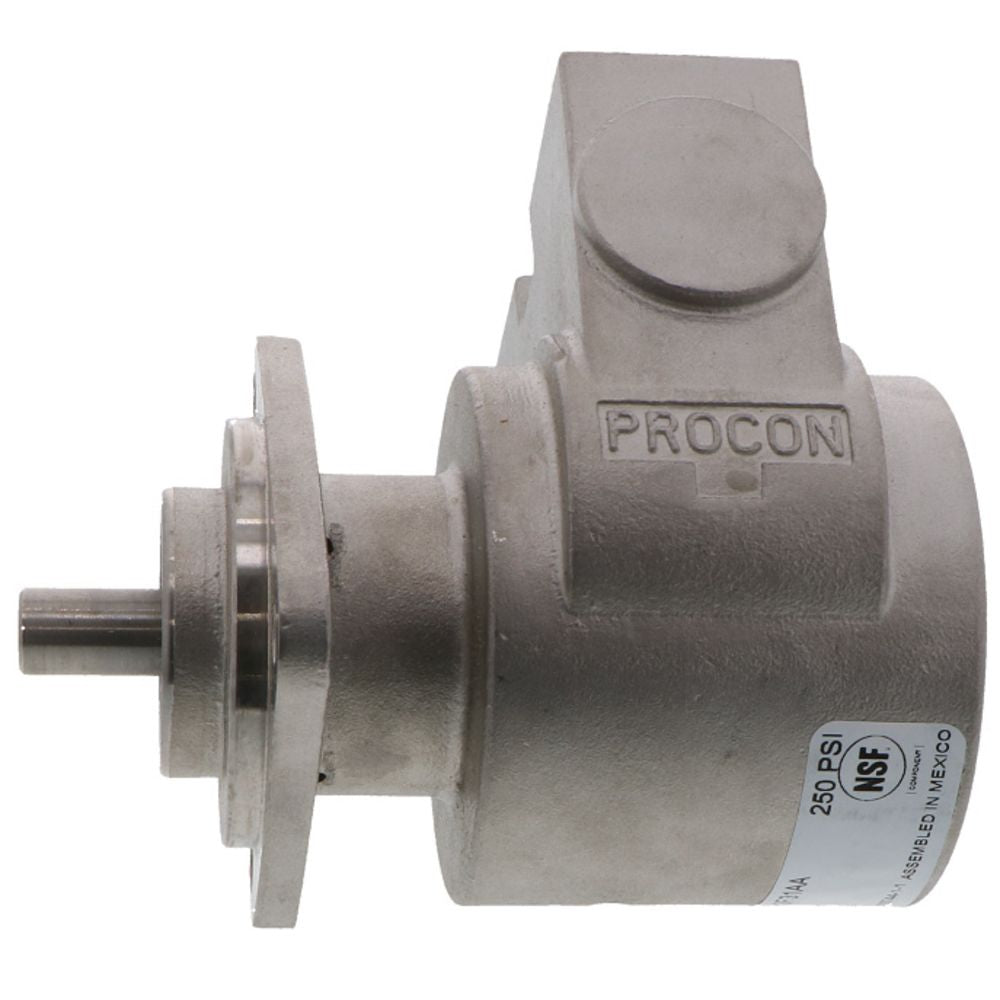 Procon Pump NSF Stainless Steel 240 GPH 1/2" FPT w/ Single Flat Drive [Bolt-on]