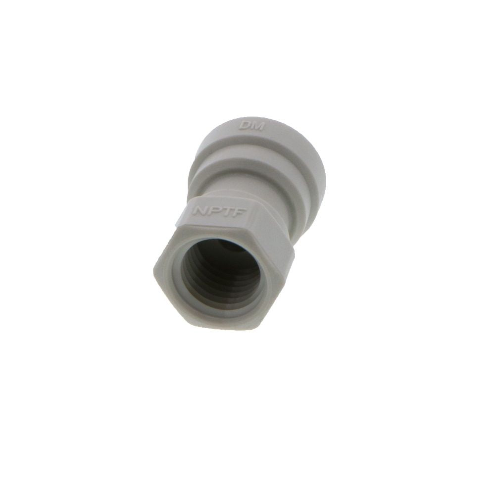 DMfit Female Flare Adapter - 5/16 Push-in x 7/16-20UNF- V Type