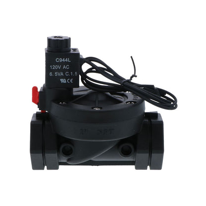 CFA C9 Series Solenoid Valve w/ Manual Override Normally Closed 1" FPT 120V