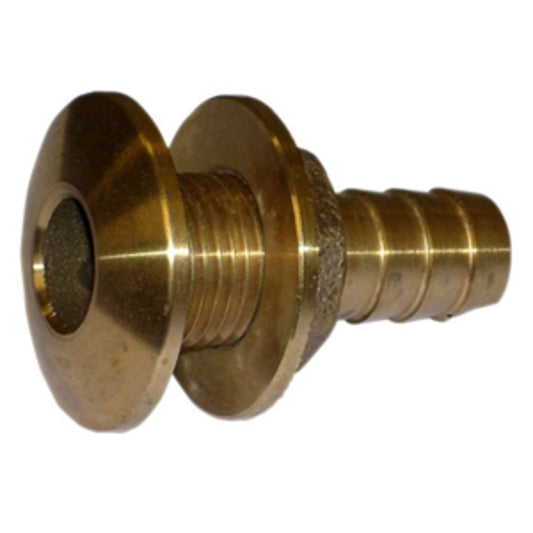 Watts Marine Bronze Barbed Thru-Hull Fitting With Nut - 5/8"