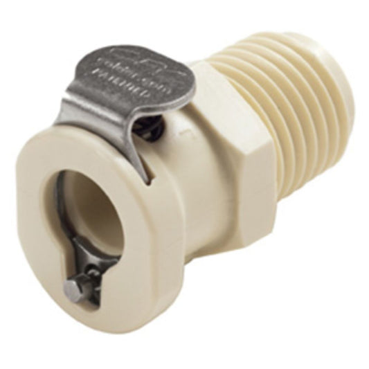 PMCD100412 Valved Male Thread Coupling Body 1/4 NPT