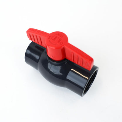 Schedule 80 PVC Molded-In-Place Ball Valve 1-1/4" FIPS