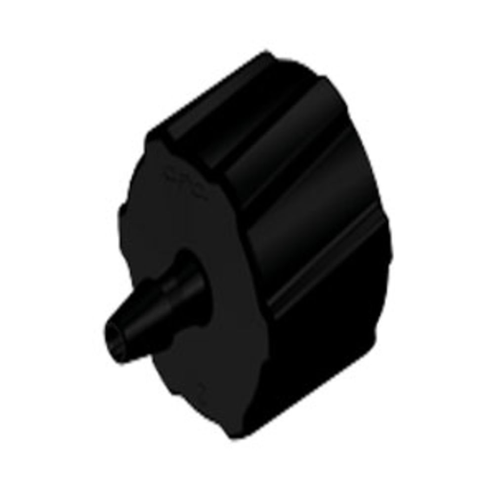 LM2131 Luer Fitting Black Nylon Male Luer X 1/16 HB