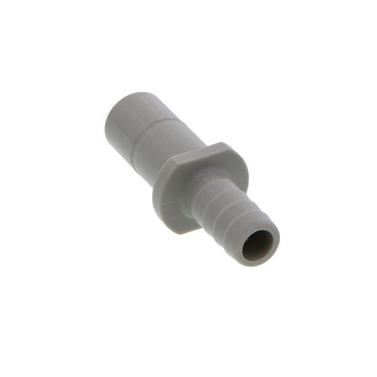 DMfit Stem Barb Straight Connector - 1/2" OD Stem x 3/8" ID Barb