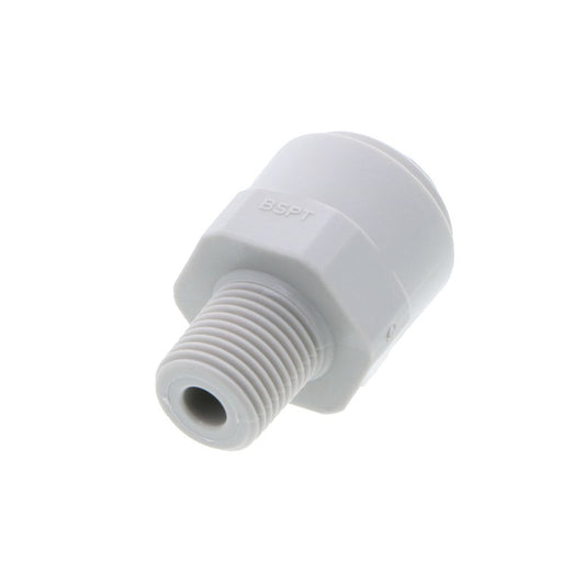 John Guest Male Connector BSPT - 1/4 x 1/8  BSPT