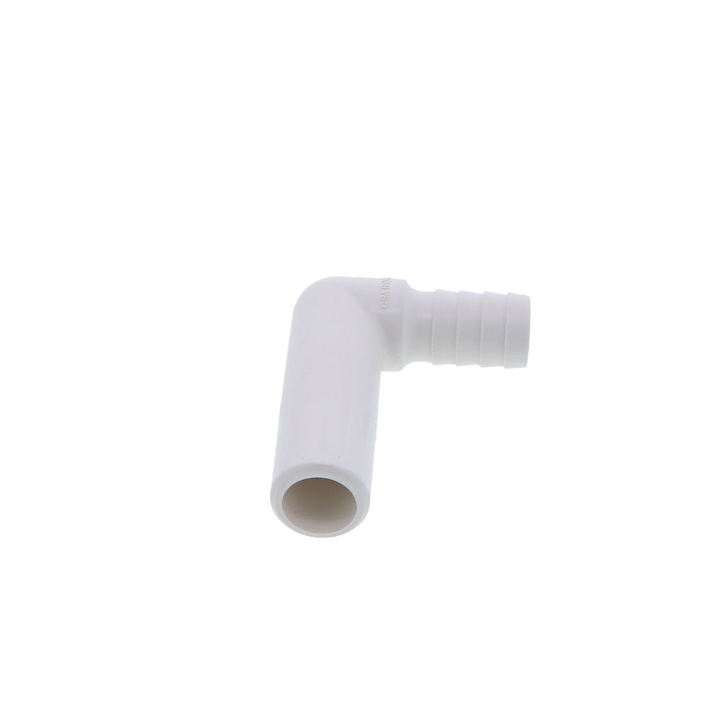 Watts AquaLock/SeaTech - Stackable Hose Barb Elbow  - 1/2 CTS Stem x 1/2 ID Barb