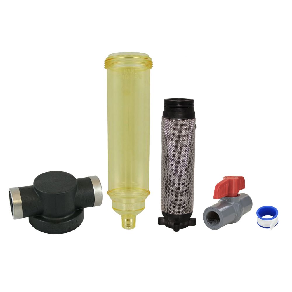 Rusco Hot Water Spin Down Filter Systems - 1 1/4" - 200 Mesh [74 micron]