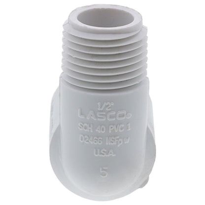 Schedule 40 PVC Street Elbow 1/2" FPT x 1/2" MPT