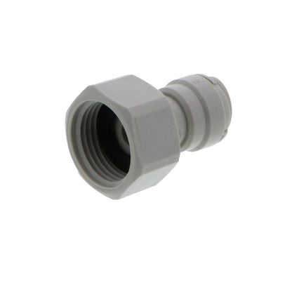 DMfit Female BSPP Connector Flat Type - 3/8" Push-in x 5/8 BSP[P]