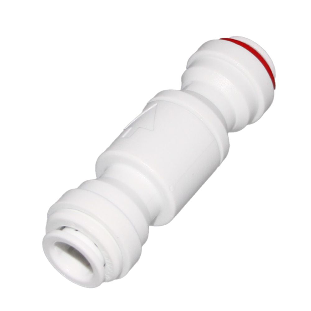 John Guest Check Valve - 1/2" 0.3 psi Crack Pressure