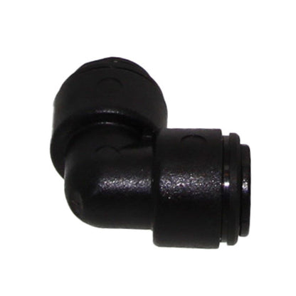 John Guest Union Elbow BLACK ACETAL - 8mm