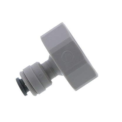 John Guest Tap Adaptor BSP Thread - 1/4" x 3/4" BSP Flat End