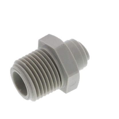 DMfit Straight BSPT Male - 1/4" Push-in x 1/2" BSPT