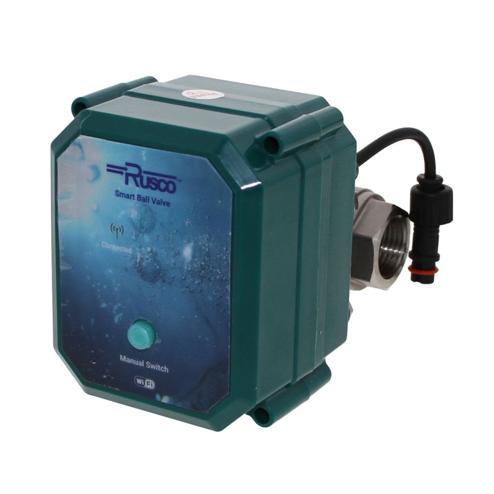 Rusco Smart Ball Valve - For Amazon Alexa - 1" 