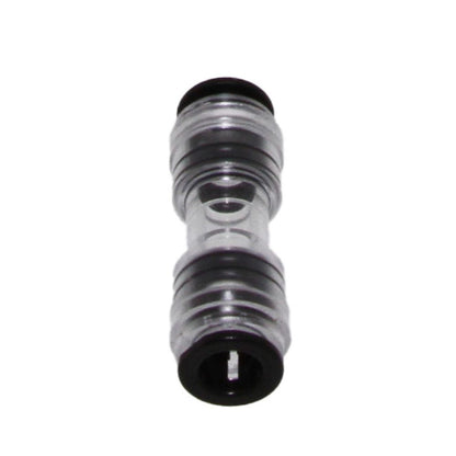 John Guest NC673 Clear Bodied Straight Tube Connector 8mm x 8mm