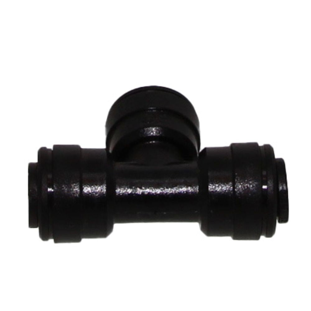 John Guest Union Tee BLACK ACETAL - 6mm