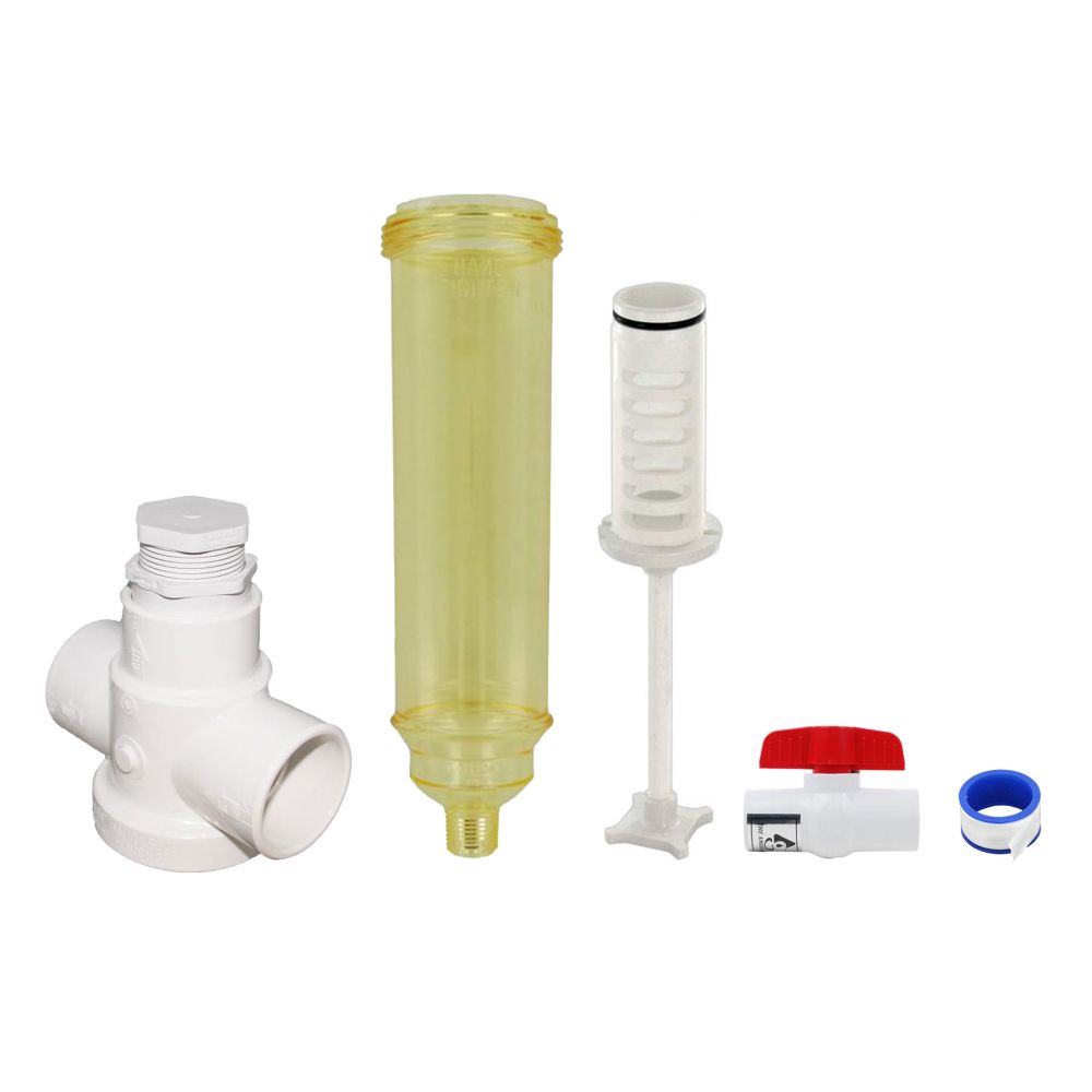 Rusco Chemically Resistant Sediment Trapper Filter Combo Style 1-1/2" PE - 100 Mesh [152 micron]