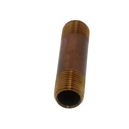Lead-Free Red Brass Nipple 1/2 MIP x 3 L