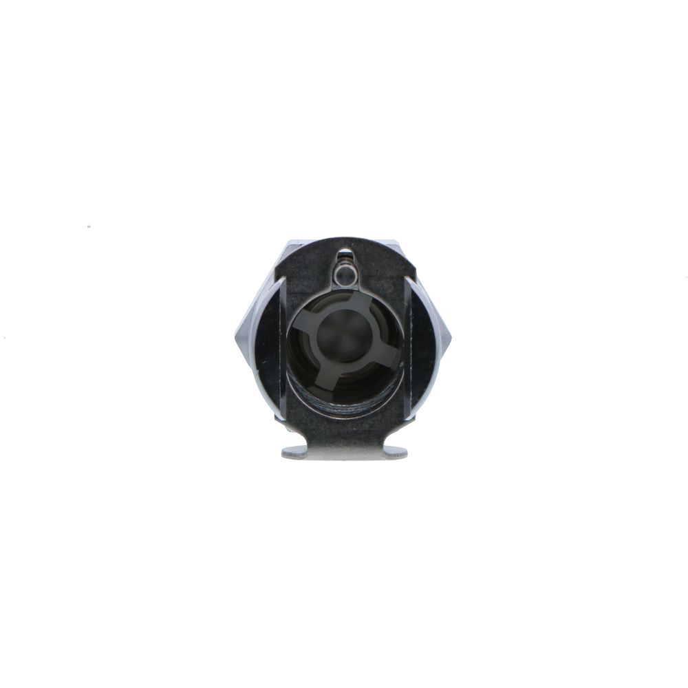 LCD10004V Valved Male Thread Coupling Body 1/4 NPT FKM [Viton] O-ring