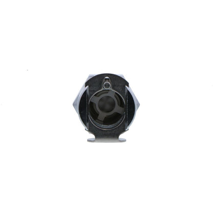 LCD10004V Valved Male Thread Coupling Body 1/4 NPT FKM [Viton] O-ring