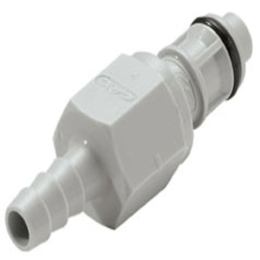 EFC22612 Valved In-Line Hose Barb Coupling Insert 3/8 ID Barb