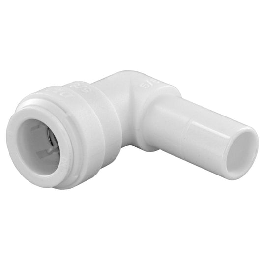 DMfit Plug-In Stem Elbow - 5/8 Tube x 5/8 Stem