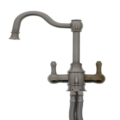 Mountain Plumbing MT1871-NL Traditional Hot & Cold Water Dispenser w/ Extended, Curved Spout