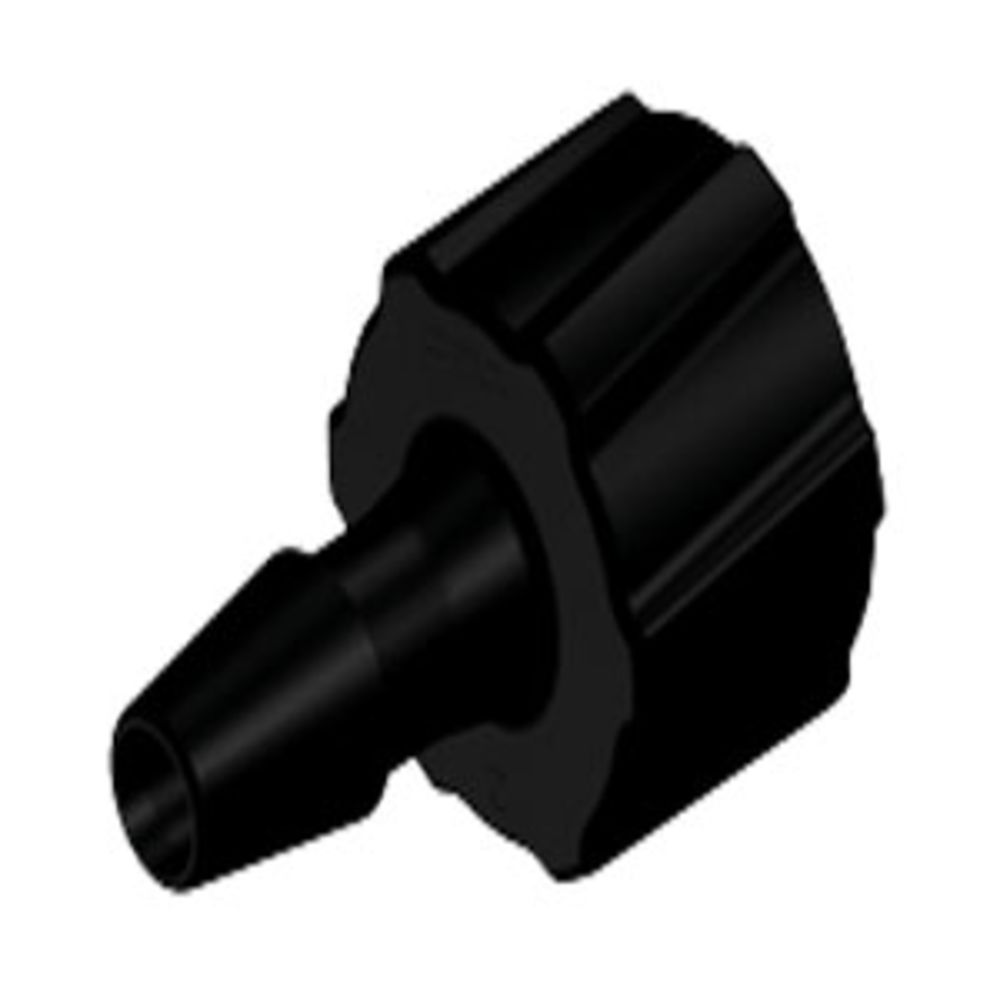 LM4131 Luer Fitting Black Nylon Male Luer X 1/8 HB