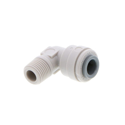 John Guest Fixed Elbow NPTF - 1/4 x 1/8  NPTF