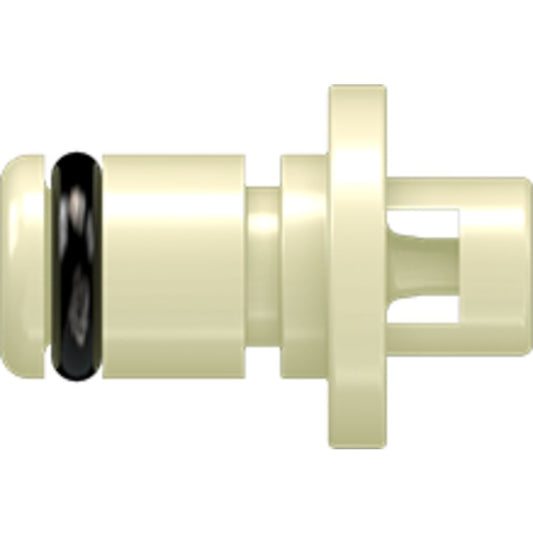 LinkTech 20PP Series Straight Male, Non-valved, 1/16" HB, Molded Almond Color, Polypropylene