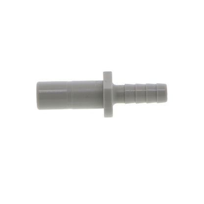 DMfit Stem Barb Straight Connector - 3/8" OD Stem x 1/4" ID Barb