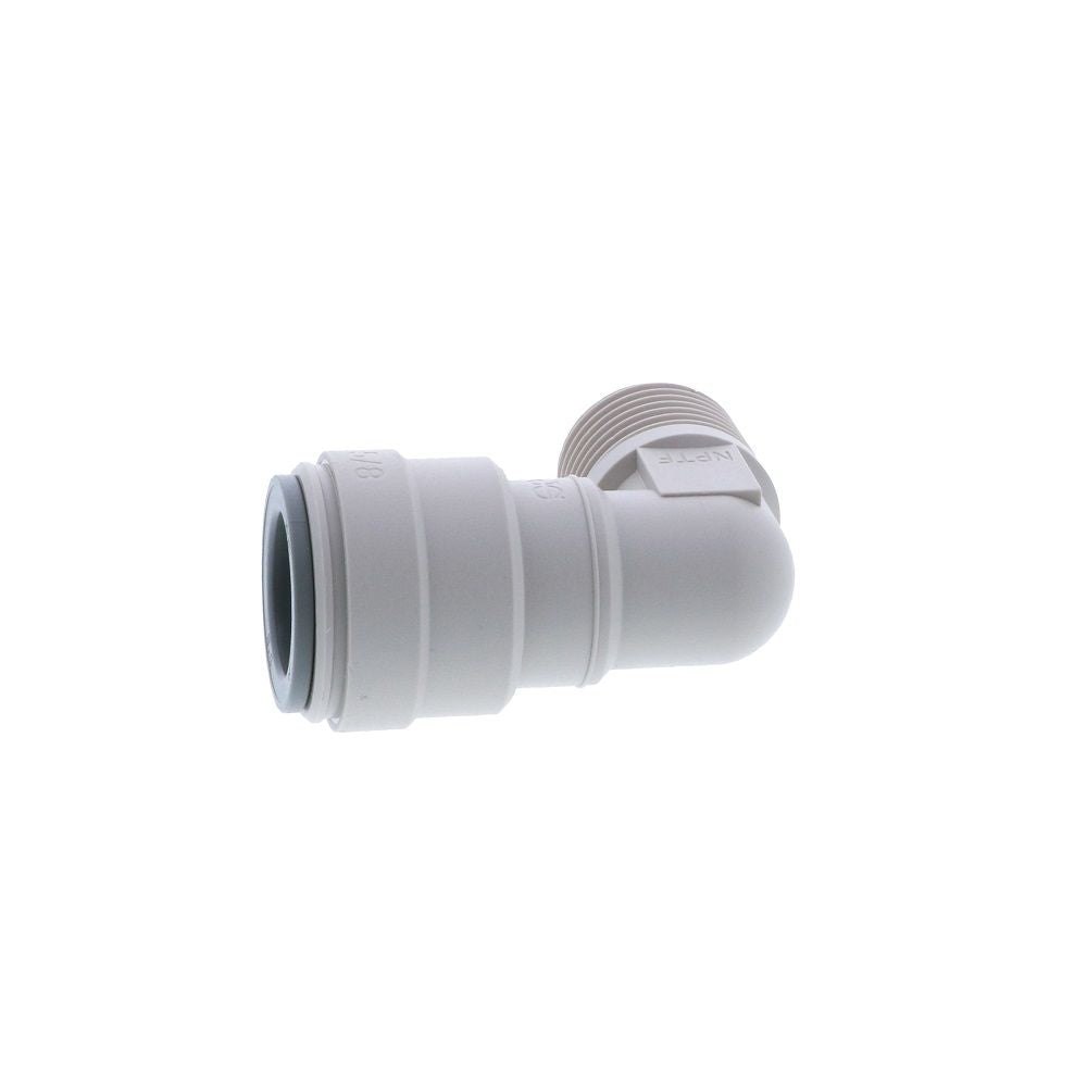 John Guest Fixed Elbow NPTF - 5/8 x 1/2  NPTF