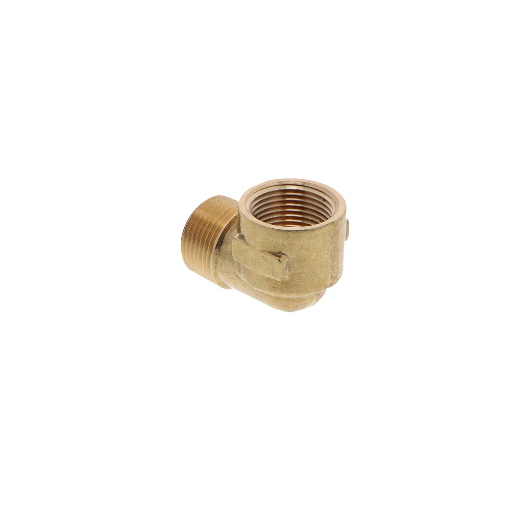 Lead-Free Brass Street Elbow - 3/4 MPT x 3/4 FPT