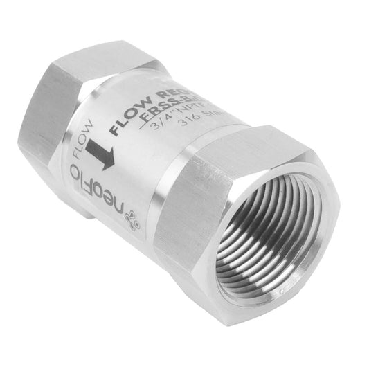 Neo-Pure Stainless Steel  Flow Control 8 GPM 316ss 3/4 FPT