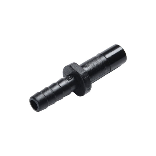 NeoFit - Acetal Black Stem Barb Connector 10mm stem x 6mm barb