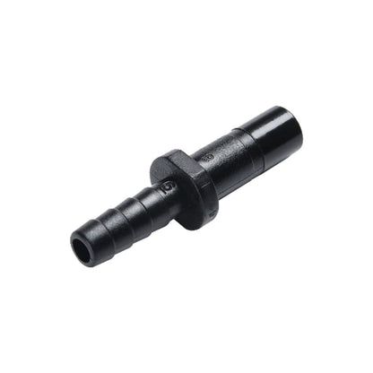 NeoFit - Acetal Black Stem Barb Connector 1/2"stem x 1/2"barb