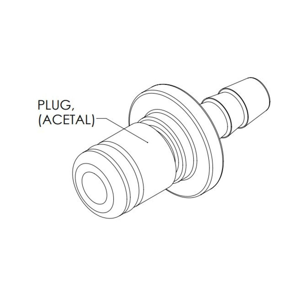 LinkTech 20AC In-Line Plug, NV, 1/8" HB