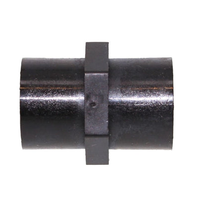 Union Coupler 1/2 FNPT x 1/2 FNPT - Black Polypropylene