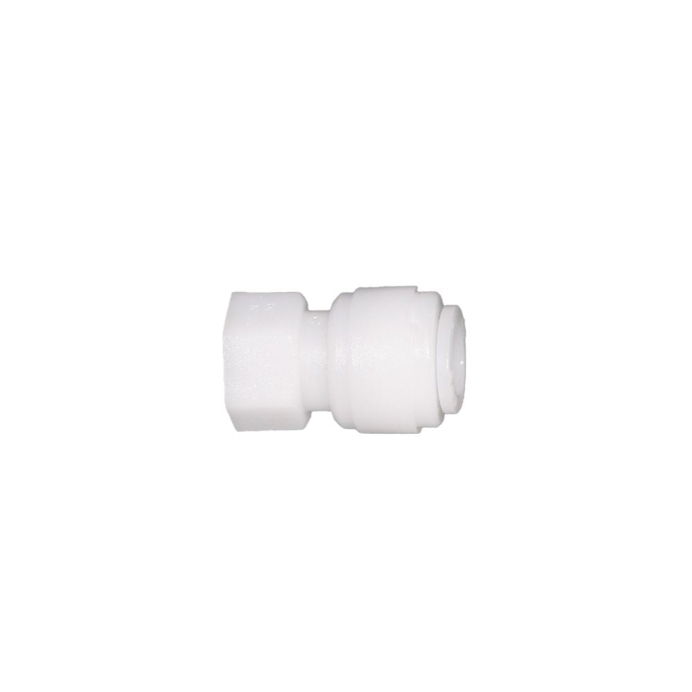 NeoFit - Acetal Natural White Female Adapter 3/8" tube x 7/16-24 UNS -Cone Type