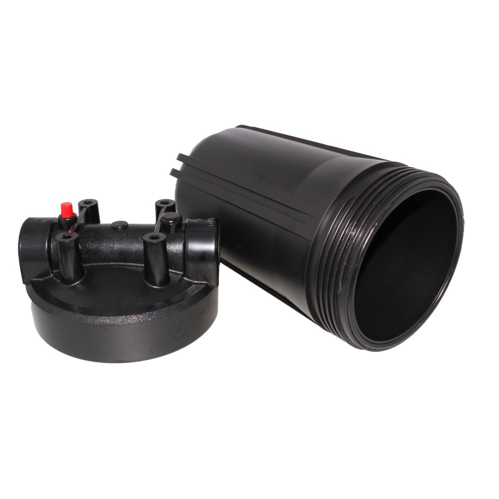 10" Neo-Pure Big Flow Filter Housing Black Cap/Black Sump with Pressure Relief 3/4"