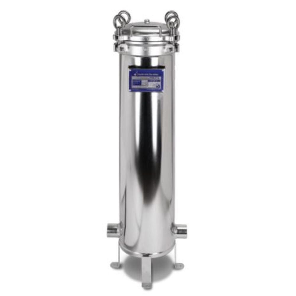 HydroScientific Swing Bolt 40 Jumbo Filter Housing, 2" FNPT 316SS